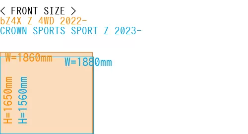 #bZ4X Z 4WD 2022- + CROWN SPORTS SPORT Z 2023-
